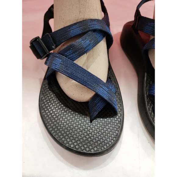 CHACO MEN\'S Z/CLOUD ADJUSTABLE STRAP ATHLETIC SANDAL AERO BLUE SIZE 9 main image 9
